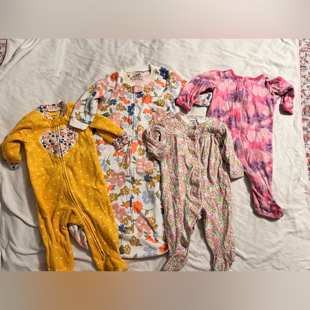 Baby Girl Sleep Bundle Size 3-6month/6 month